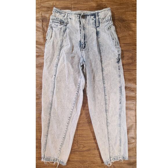 Bugle Boy Denim - Vintage 80's Acid Wash 29/28 M High Rise Jeans